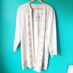 Vintage Sideffects Cardigan Sweater Size Large